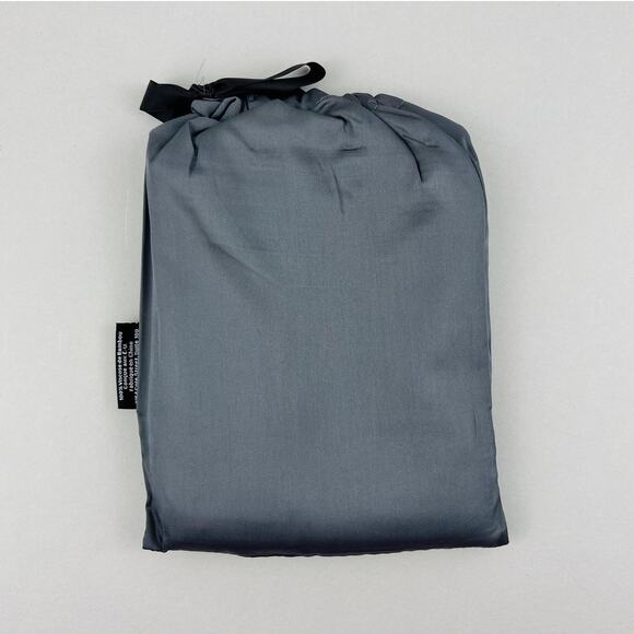 Luxome Pillowcase Set King Charcoal Cooling Viscose Bamboo Silky Hypoallergenic - Picture 2 of 10